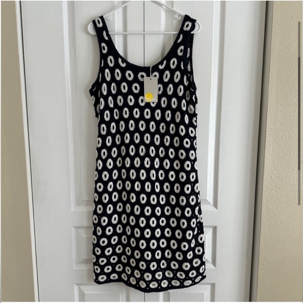 NWT Boden Elena Knitted Crochet Dress - Picture 3 of 9